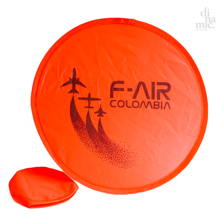 F-AIR - Abanico circular rojo