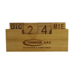 Calendario de Madera Consegur